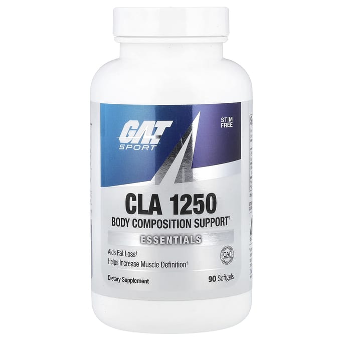 GAT, Sport, CLA 1250, 1.250mg, 90 zachte capsules
