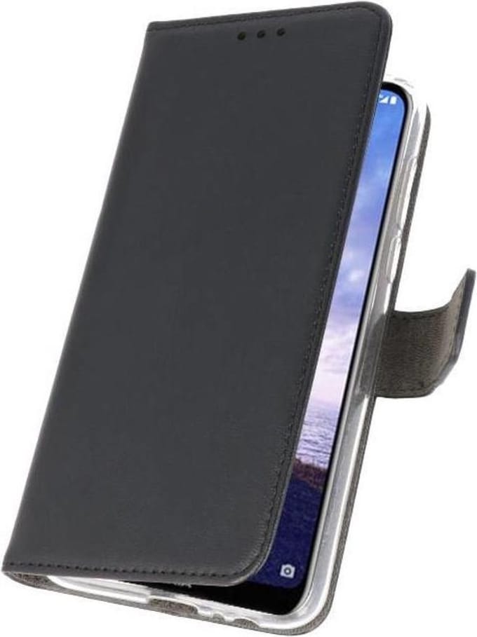 Bestcases Pasjeshouder Telefoonhoesje Nokia 6.1 Plus - Zwart
