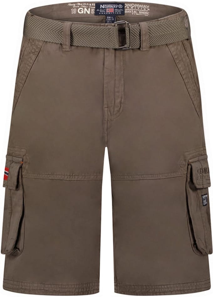 Heren Korte Broek Zakken Geographical Norway Pionec Dark - M