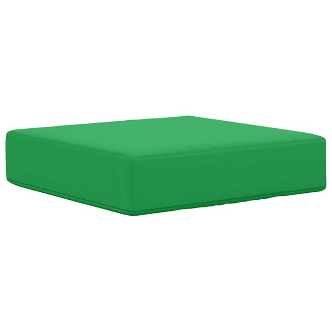 vidaXL Buiten Zitkussen 100% Polyester Groen 40 x 40 x 8 cm