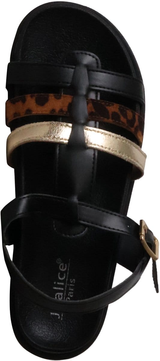 Platte sandalen met bandjes van Joalice Paris
