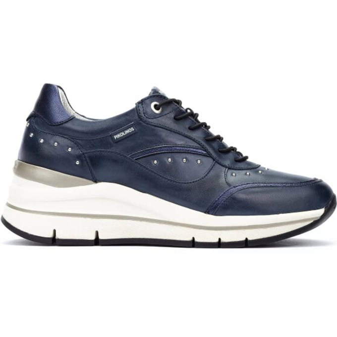 Pikolinos Girona - dames sneaker - Blauw - maat 37 (EU) 4 (UK)