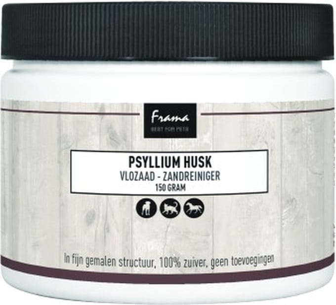 Frama Psyllium Husk Vlozaad Zandreiniger 150 gram - Kat