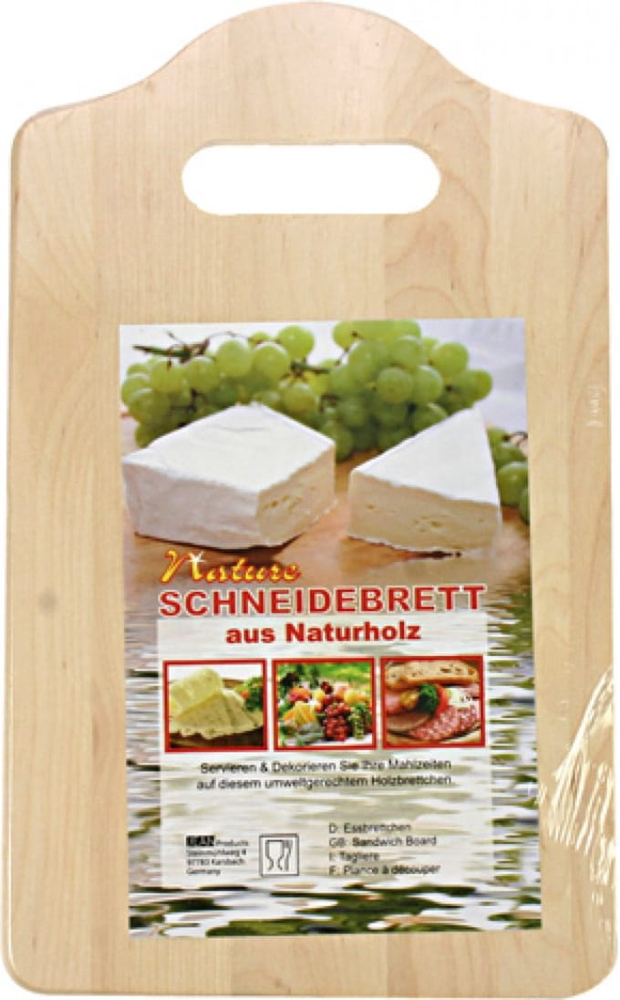 Nature Snijplank 25x15 - Serveerplank - Decoratieplank - Sandwichplank