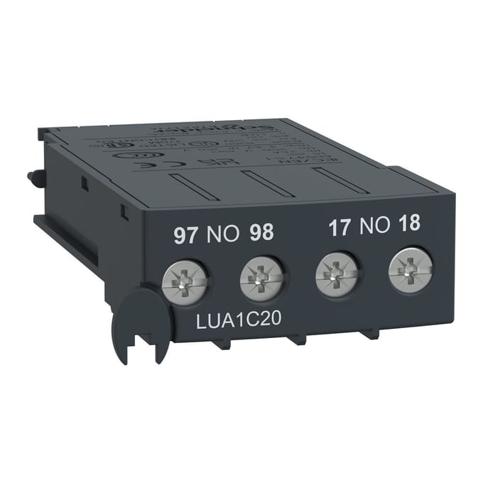 Schneider Electric TeSys U Hulpcontactblok - LUA1C20