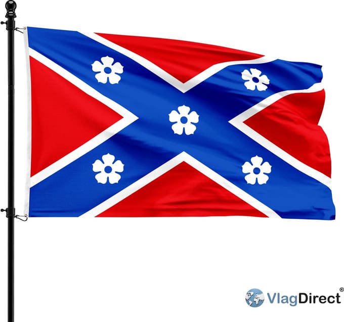 Gemeente Frasnes-lez-Anvaing vlag - 90 x 150 cm.