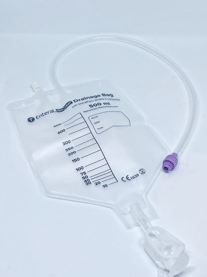 GBUK enterale EVA drainage zak 500ml - Steriel