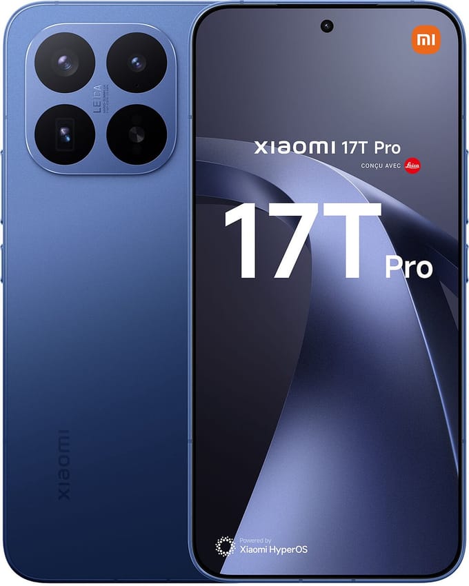 Xiaomi 17T Pro - 512GB - 12GB RAM - Blauw - Leica 50MP Camera