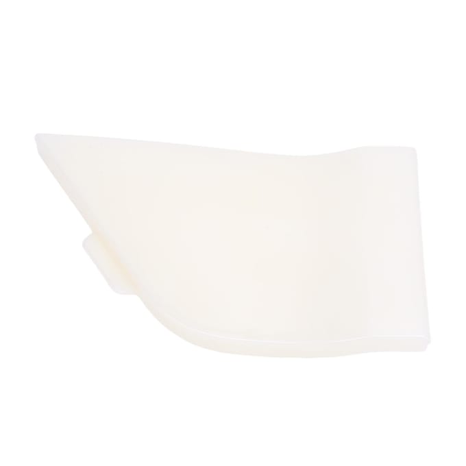 Cache de trappe de réservoir de carburant étanche résistant aux chocs 1829959 BK31V405A02CC Remplacement pour Transit MK8 2014 et Unpainted white