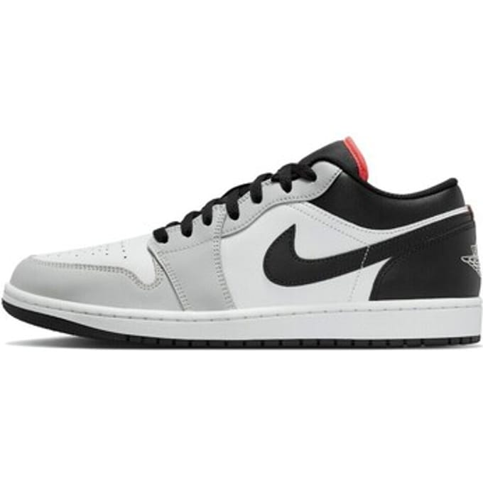 Jordan 1 Low Sneakers Heren - Grijs - Maat 42 - Mesh/Synthetisch