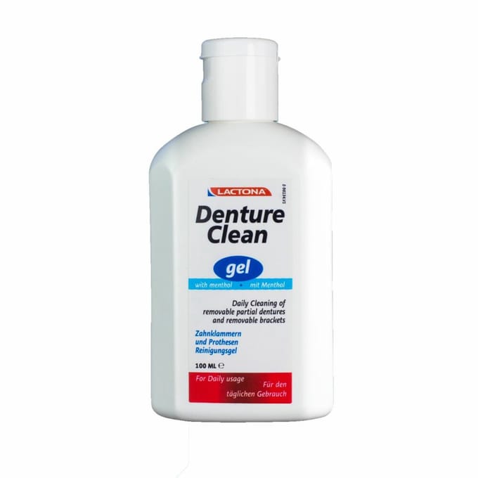 Lactona Denture Clean Gel - 6 x 100 ml - Voordeelverpakking