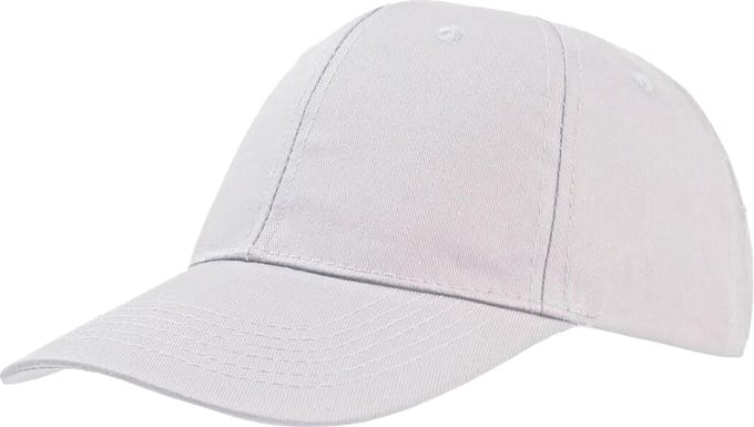 Atlantis Start 6 Paneel Baseball Cap (Wit)