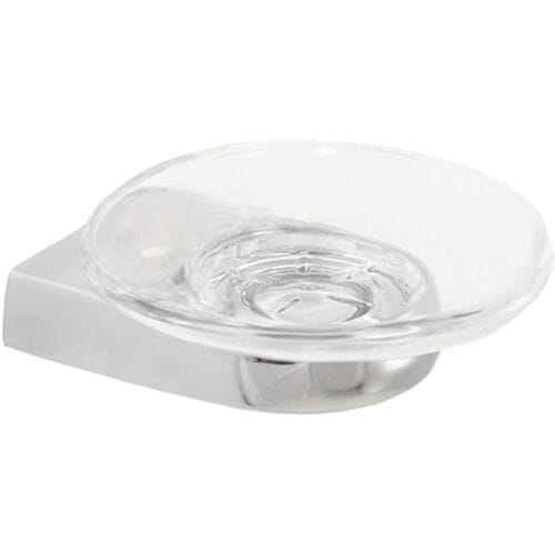 Bravat Metasoft soap holder with glass dish 817610