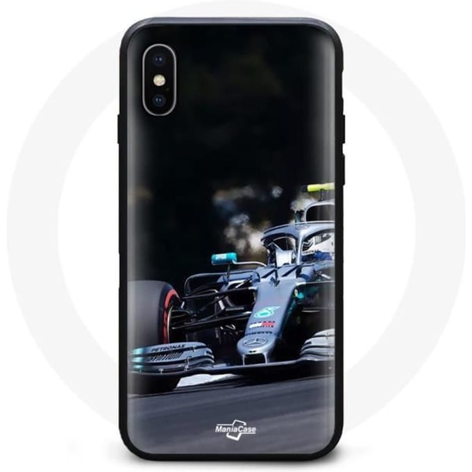Coque - Valtteri Bottas - Iphone XS Max - Noir - Souple - Protection contre les chocs