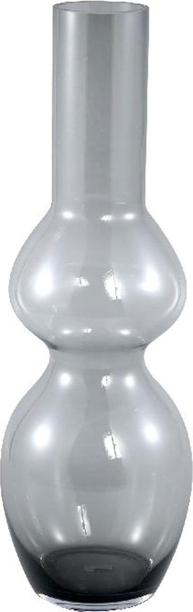 PTMD Joly Vaas - 18 x 18 x 55 cm - Glas - Grijs