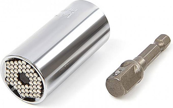HBM universele dopsleutel - doppenset - 7 mm t/m 19 mm - Gator grip