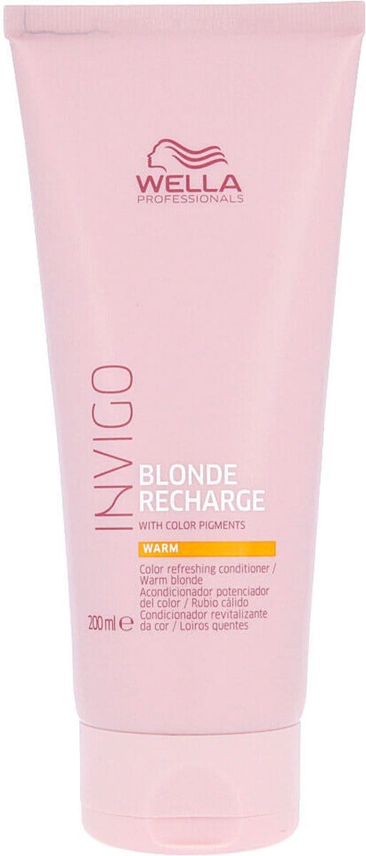 Conditioner Wella Invigo Blonde Recharge Warm (200 ml)