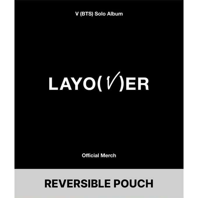 V - LAYOVER Omkeerbaar Zakje 1ea black