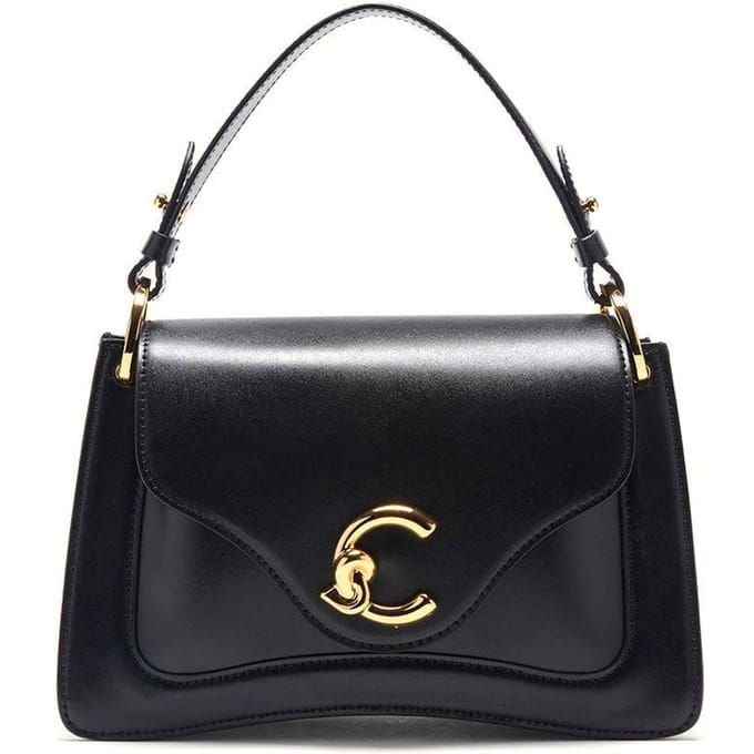 Coccinelle C-Me Calf - Handtasche 23.5 cm (schwarz)