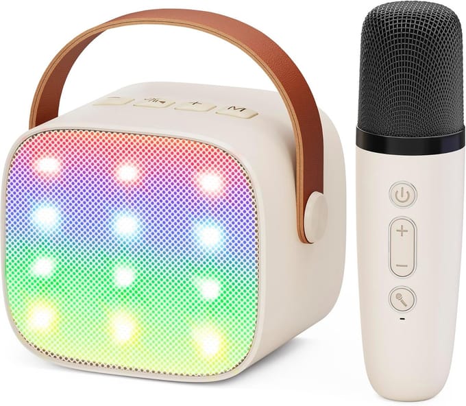 Karaokeset met Draadloze Microfoon - Bluetooth Speaker - Partybox - ontspanning