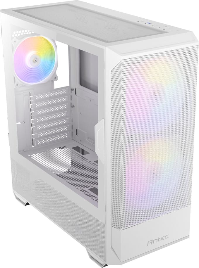 Antec NX416L - mid tower - ATX - Case - Tower - Wit