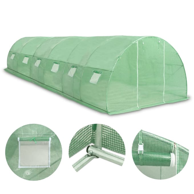 vidaXL - Kas - 27 - m² - 900x300x200 - cm