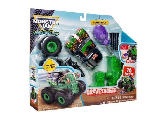 Monster Jam - 1:42 Monstruction Grave Digger Truck Voertuigen