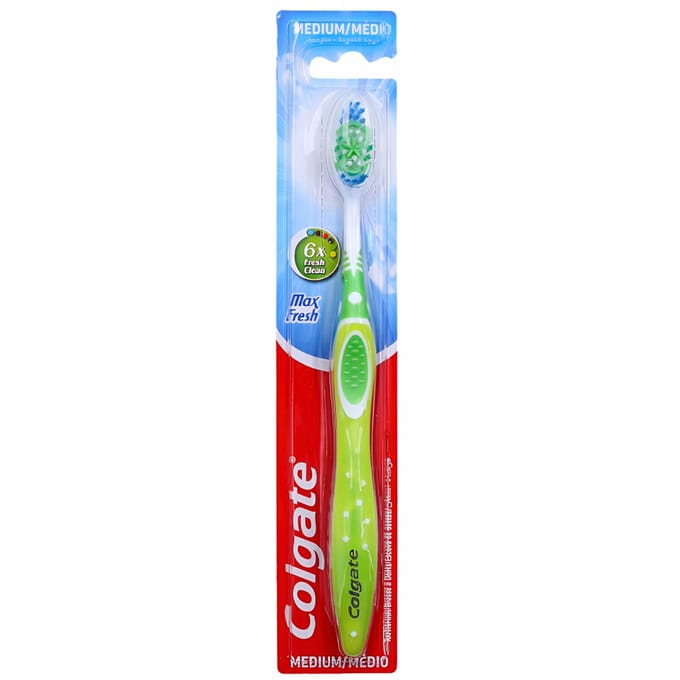 Colgate Max Fresh Tandenborstel Medium - Frisse adem en effectieve reiniging