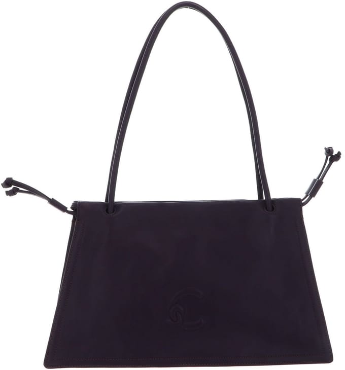 COCCINELLE Leren schoudertas Dulse Shoulderbag Prune donkerpaars