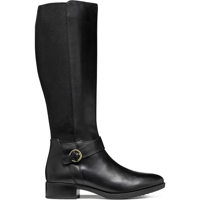 Geox D Felicity C Laarzen Zwart EU 38 Vrouw