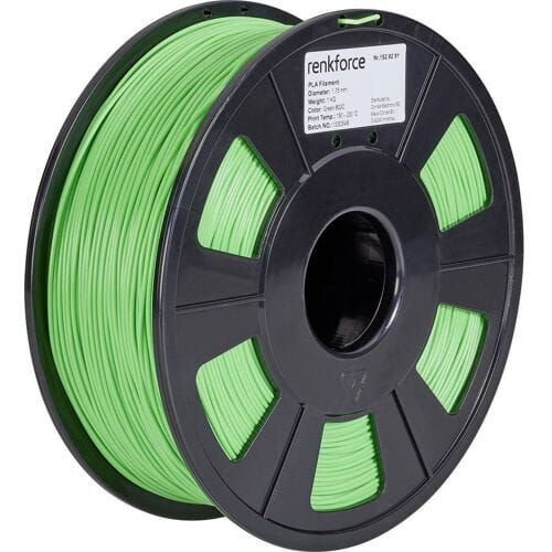Renkforce RF-4511198 Filament PLA Pro 1.75 mm 1000 g Groen 1 stuk(s)