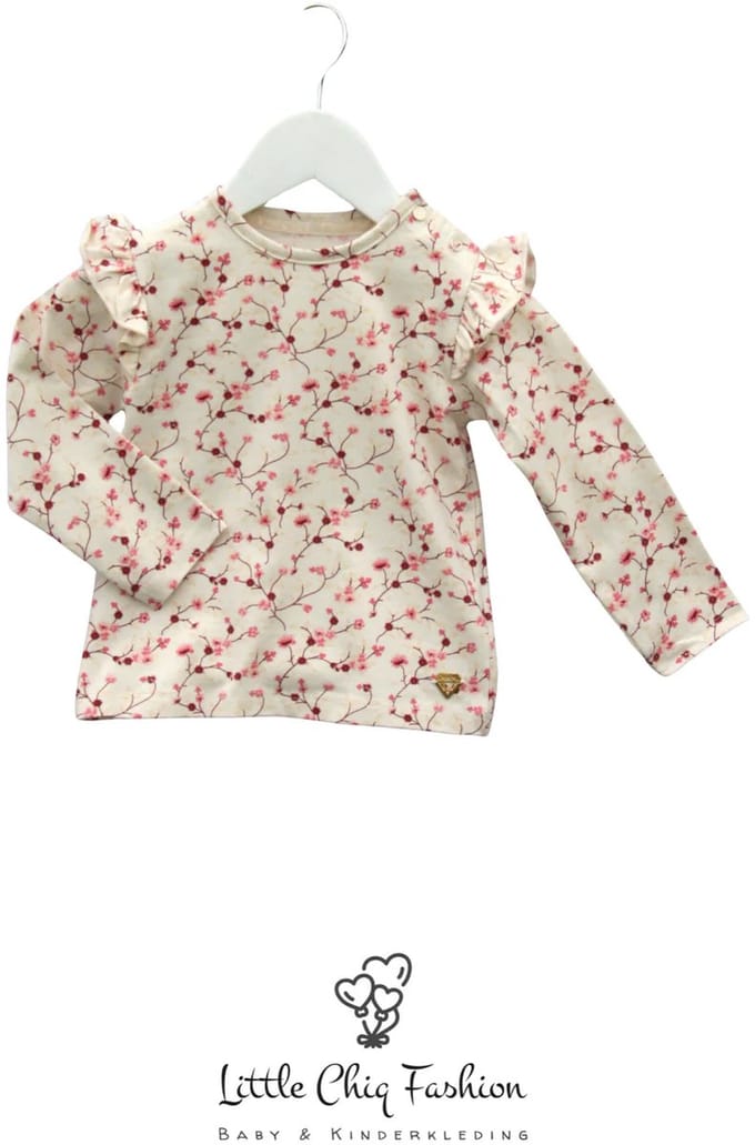 Little Chiq Baby top bloemenprint