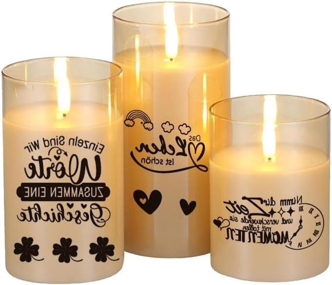 Set van 4 Rub On Stickers voor DIY Projecten, Creatieve Kunst en Meerdere Oppervlakken