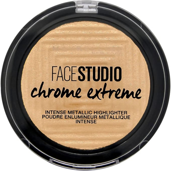Blush &amp; poeder Maybelline New York Facestudio Chrome Extreme Metallic Highlighter Poeder