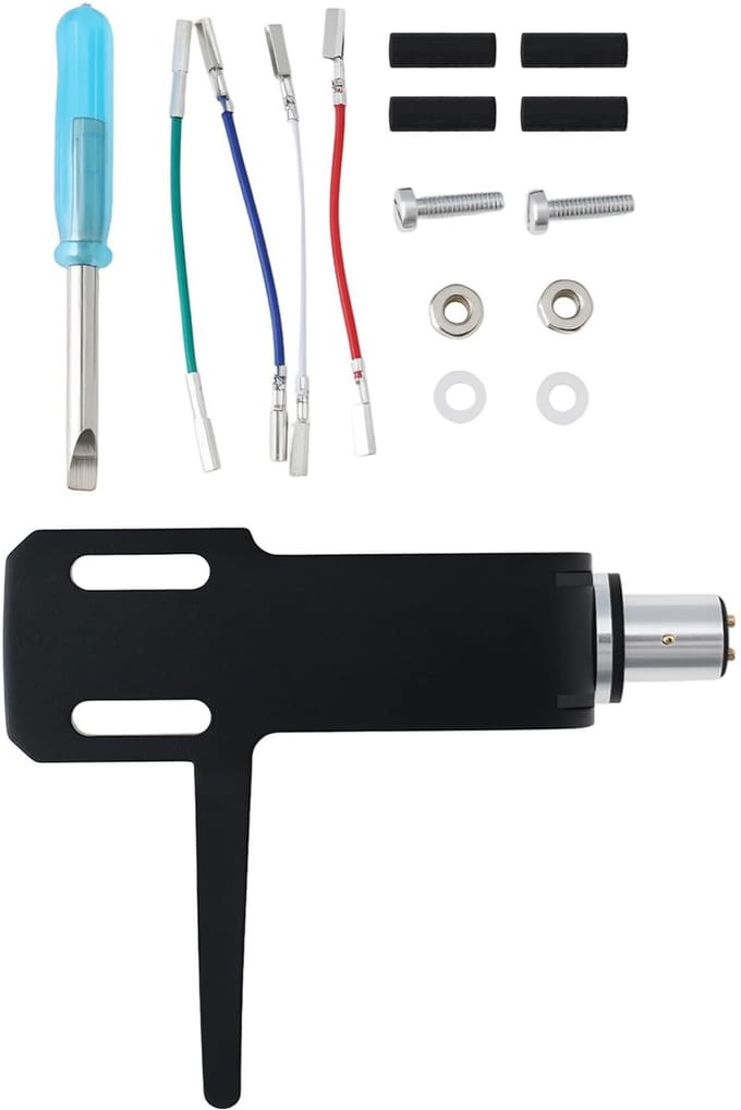 Dailygoods - 8mm Draaitafel Headshell Beugel en Stylus Set