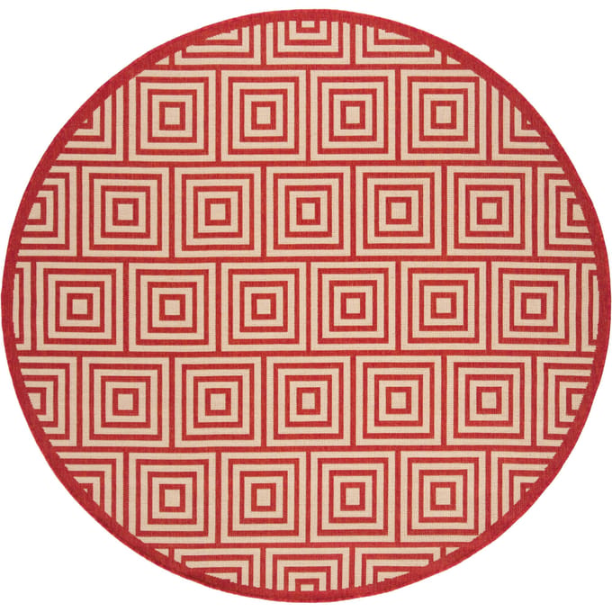 Buitenkleed Perissa Rond | Safavieh