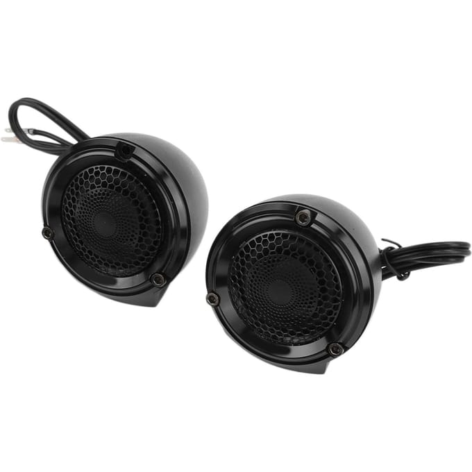 2 STUKS Auto Tweeter Luidspreker 92dB 4 Ohm Helder Stereogeluid voor Auto Audiosysteem black