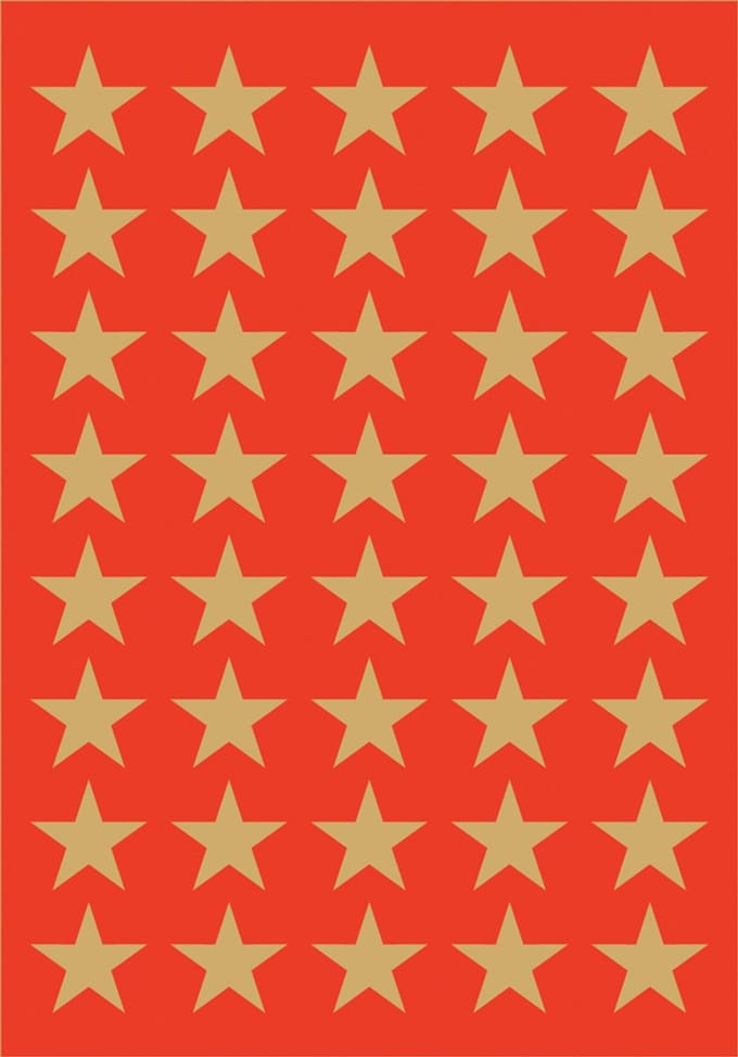 HERMA 4054 sticker Papier Goud Permanent 201 stuk(s)