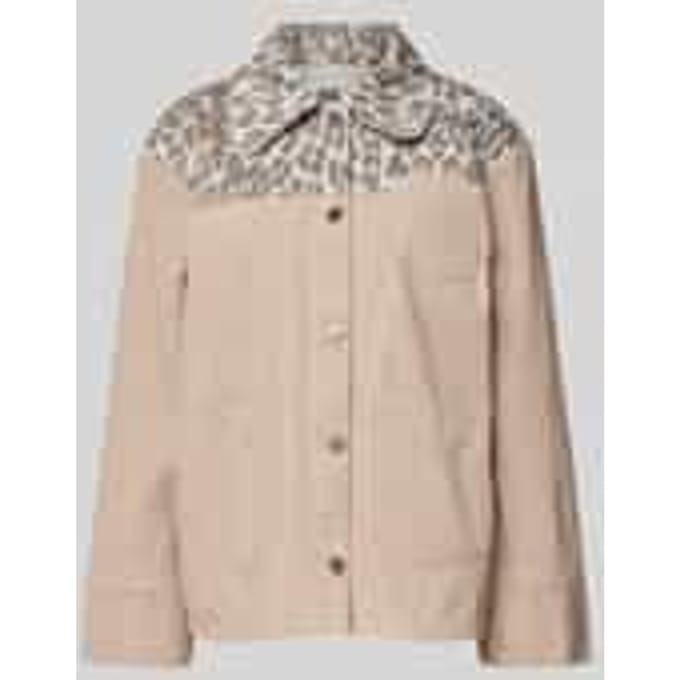Cordjack met dierenprint