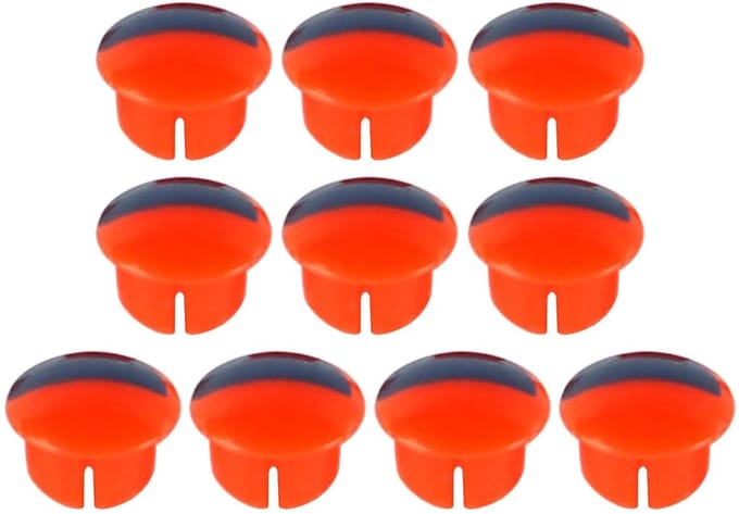 Dailygoods - 10 Stuks Kraanschakelaarlabels voor Temperatuurindicatie