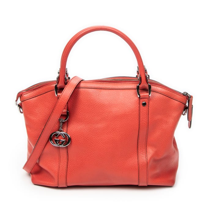 Medium GG Charm Top Handle   schoudertas