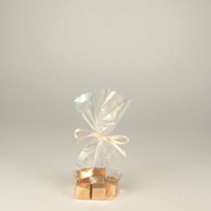 300 Zakjes, Cellofaan pure 15 cm x 10 cm x 3,5 cm transparant