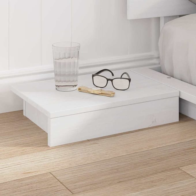 vidaXL - Bedframe - Bruin - 140 - x - 190 - cm - Hout