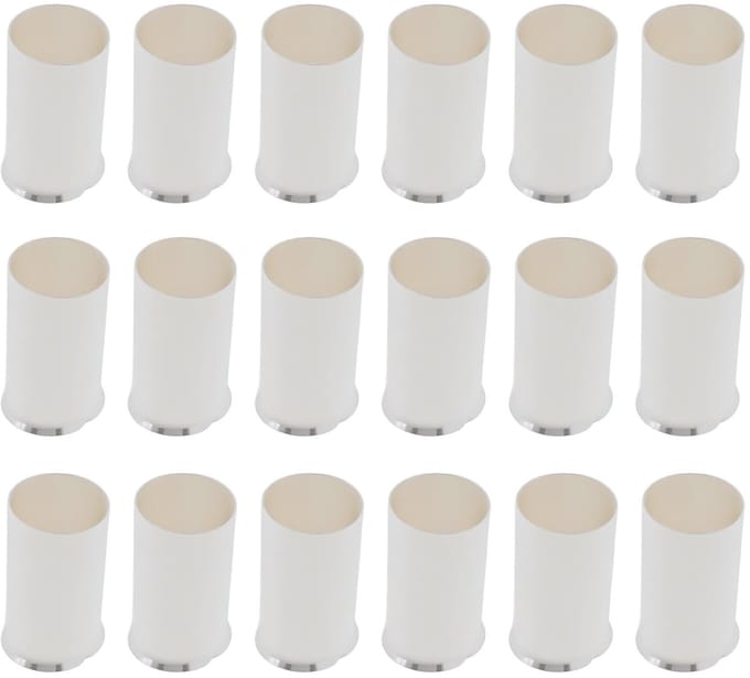 Dailygoods - 24 Stuks Niet-geïsoleerde Wire Ferrules Kit voor Draaien