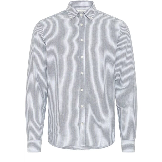 Linnen overhemd met lange mouwen Casual Friday CFHanes Mix