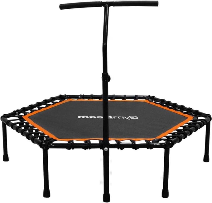 Fitness Trampoline - Indoor Trampoline - Cardio Training - Verstelbare Handgreep - Niet gespecificeerd - Multicolor