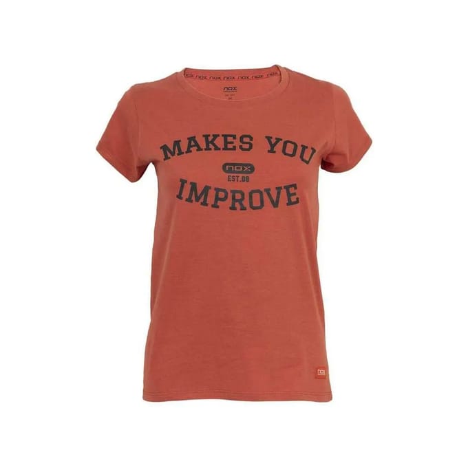 Dames-T-shirt Nox Casual Letras