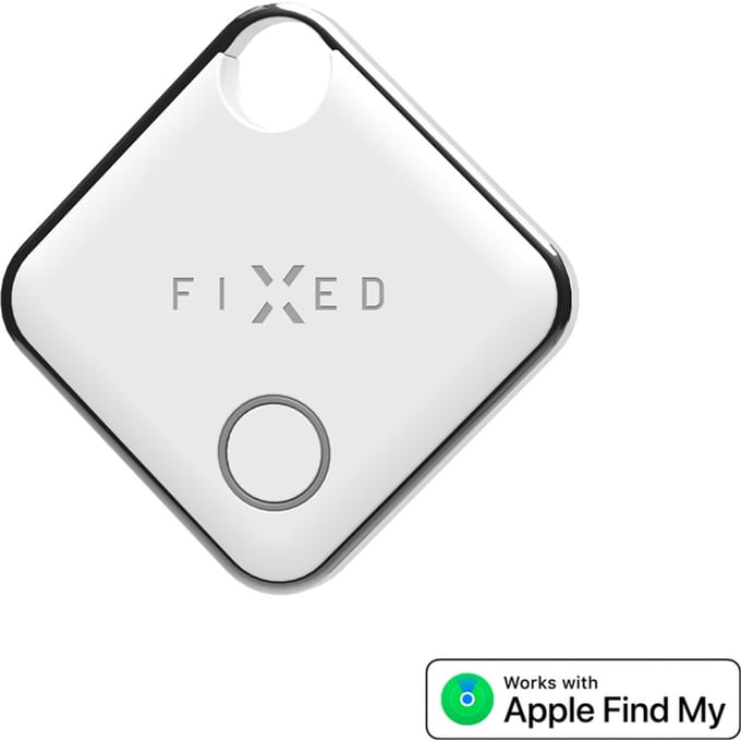 Fixed Tag - Bluetooth Tracker geschikt voor iOS - Wit