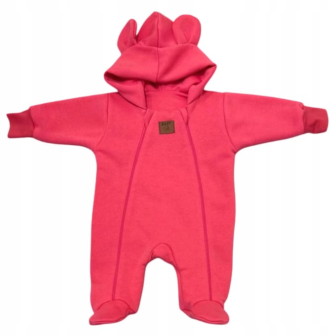 Dartomik - Babyslaapzak - 80 - Koraalroze - Dubbele Ritsen