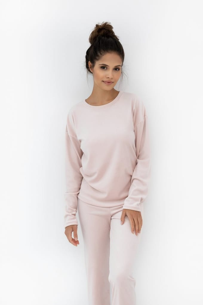 Sensis Dames Pyjama Velours HARMONY L/XL